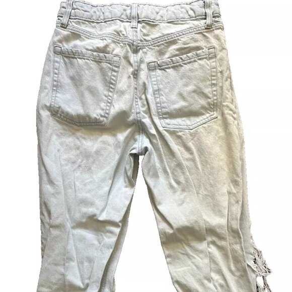 Wild Fable Women's High-Rise 90s Relaxed Straight Dad Jeans Size 2 Light Blue - Picture 4 of 7